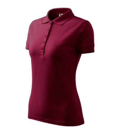 Polo Pique Polo donna MALFINI 210 - 200 g/m² - granata