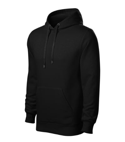 Felpa con cappuccio Cape uomo MALFINI 413 - 320 g/m² - nero