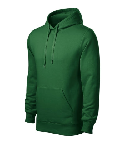 Felpa con cappuccio Cape uomo MALFINI 413 - 320 g/m² - verde bottiglia