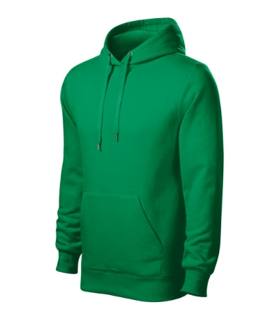 Felpa con cappuccio Cape uomo MALFINI 413 - 320 g/m² - verde medio