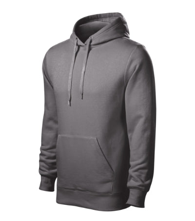 Felpa con cappuccio Cape uomo MALFINI 413 - 320 g/m² - grigio acciaio