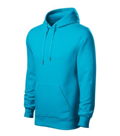 Felpa con cappuccio Cape uomo MALFINI 413 - 320 g/m² - turchese