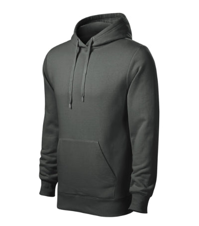 Felpa con cappuccio Cape uomo MALFINI 413 - 320 g/m² - ardesia scura