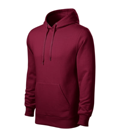 Felpa con cappuccio Cape uomo MALFINI 413 - 320 g/m² - granata