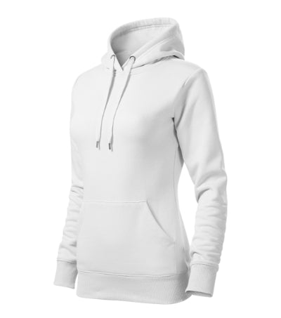 Felpa con cappuccio Cape donna MALFINI 414 - 320 g/m² - bianco
