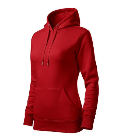 Felpa con cappuccio Cape donna MALFINI 414 - 320 g/m² - rosso