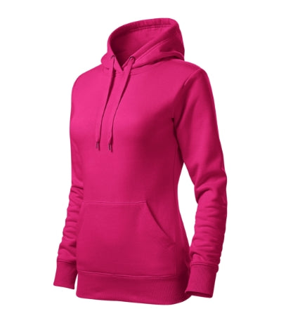 Felpa con cappuccio Cape donna MALFINI 414 - 320 g/m² - magenta