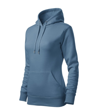 Felpa con cappuccio Cape donna MALFINI 414 - 320 g/m² - denim