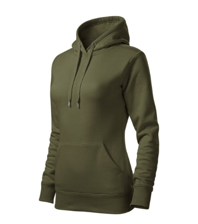 Felpa con cappuccio Cape donna MALFINI 414 - 320 g/m² - military
