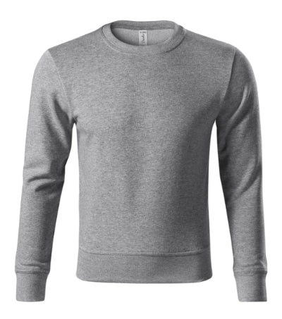 Felpa Zero P41 - melange grigio scuro